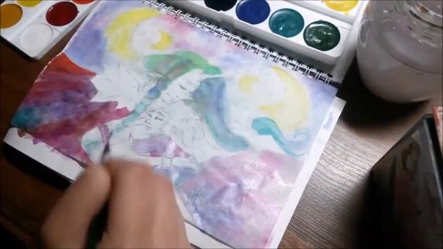 Speed paintin: Артбук / Artbook / 3 в 1 / Сестра / Sisters / ART/공예 смотреть онлайн