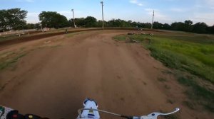 Kayo ts90 pitbike heat run with small wreck