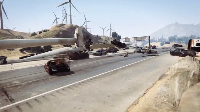 GTA V Online: Freeway Blender or How I Learned to Stop Worrying and Love the Wind Turbine смотреть онлайн