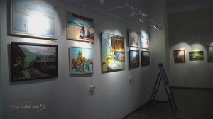 Выставка живописи.  А. Горячев . г Сызрань "без прикрас"