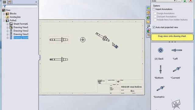 50 - Starting Project Breakdown | SolidWorks 2013 Fundamentals смотреть онлайн