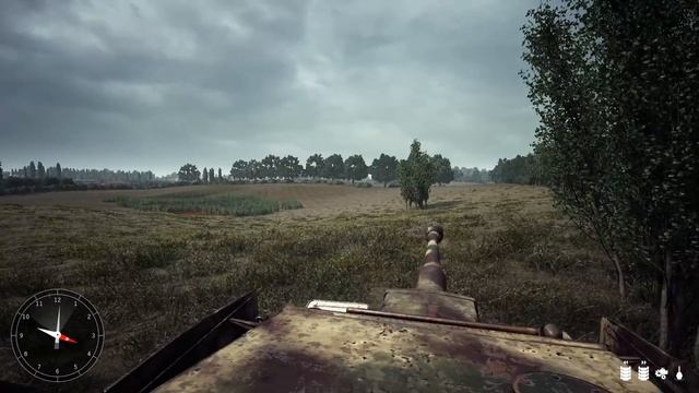 Post Scriptum - Panzer IV duel vs Cromwell and Churchill [GER Comms/ENG Subs] смотреть онлайн
