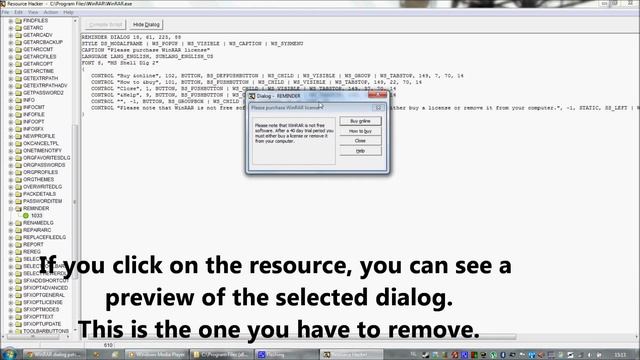 [HACK] WinRAR - Remove License Reminder (via ResHack) смотреть онлайн