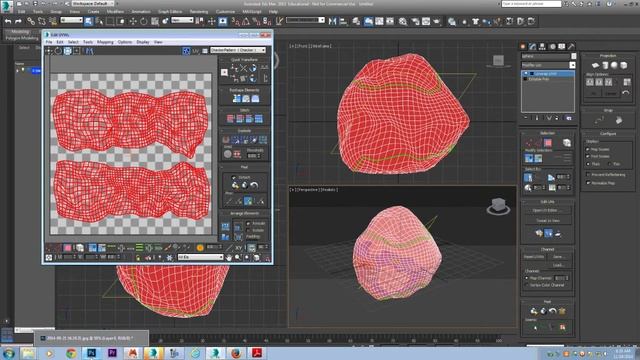 3Ds Max UVW & Bump Maps Tutorial to add texture to models смотреть онлайн