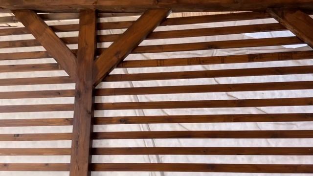 БЕСЕДКА! Внутреннее обустройство, защита от муравьёв! смотреть онлайн