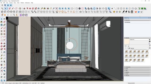 REALISTIC INTERIOR SON BEDROOM|| SKETCHUP 2023|| VRAY 6 смотреть онлайн