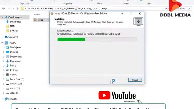 SD Card Recover Data from formatted memory card / pen drive with full free software | смотреть онлайн