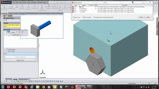 SOLIDWORKS Quick Tip - Replacing Components смотреть онлайн