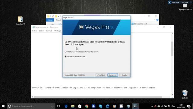 Tuto crack Vegas pro 13 PC Nov.2016 смотреть онлайн