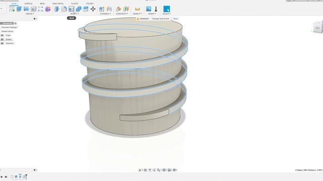 Custom Threads With Tapered Ends | Fusion 360 смотреть онлайн