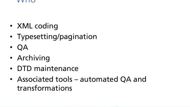 XML for the Smaller Publisher: The Right Choice? смотреть онлайн
