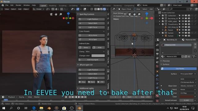 Make Human - Blender 2.8 - EV Express смотреть онлайн