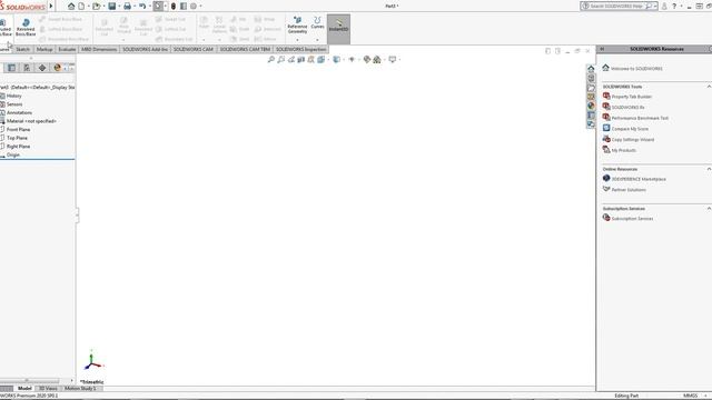 3- (Modeling) SolidWorks 2020 Third Video смотреть онлайн
