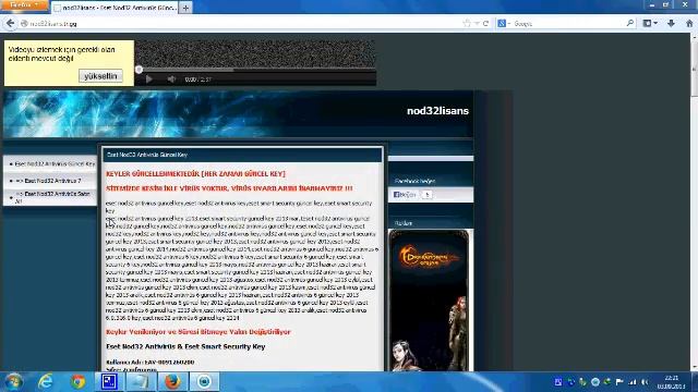 Eset Nod32 Antivirüs 6 Güncel Key 2014 смотреть онлайн
