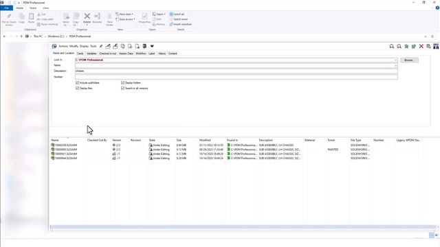 Search Methods in SOLIDWORKS PDM Professional смотреть онлайн