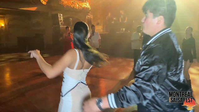 Adriano/Victor & Samantha (End of Night Salsa Social) at the Montreal Salsa Fest on August 6th 2023 смотреть онлайн