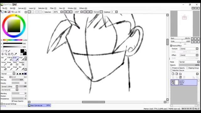 touching up my art for a new comic смотреть онлайн
