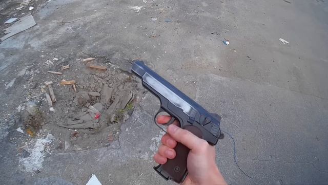 Пистолет Gletcher APS Стечкина (blowback)