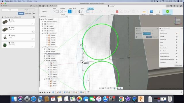 Getting started with Fusion 360: Video 3 - Part 1 смотреть онлайн