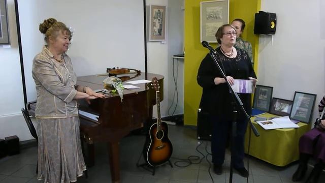 2 часть. Открытие выставки, художник Вера Кобытева-Полынская смотреть онлайн