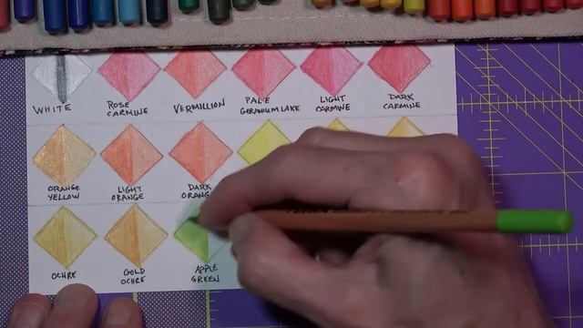 Swatch With Me! Lyra Rembrandt Polycolor Pencils