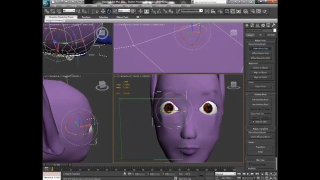 3Ds Max Tutorial: Look At Constraint смотреть онлайн