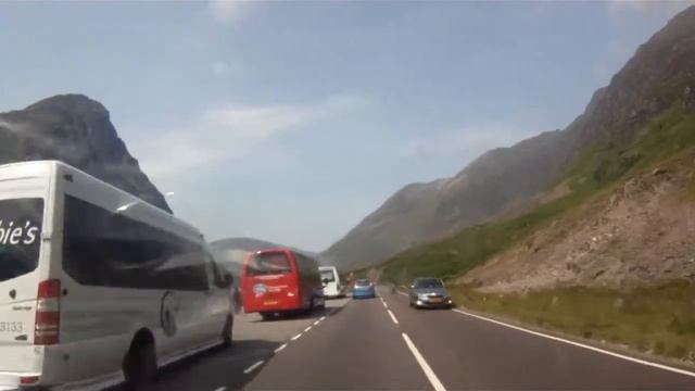 BMW 1200 GS, Glen Coe Scotland 2013 смотреть онлайн