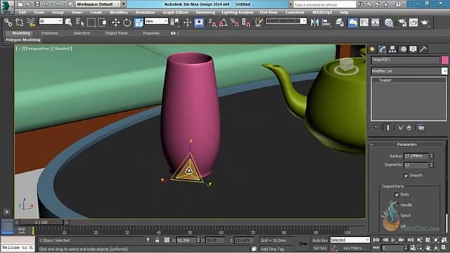 Thực hành 3ds Max - Bài 8: Lệnh Scale - thu phóng đối tượng trong 3Dsmax смотреть онлайн