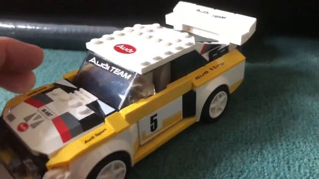 Lego 1985 Audi Sport Car смотреть онлайн