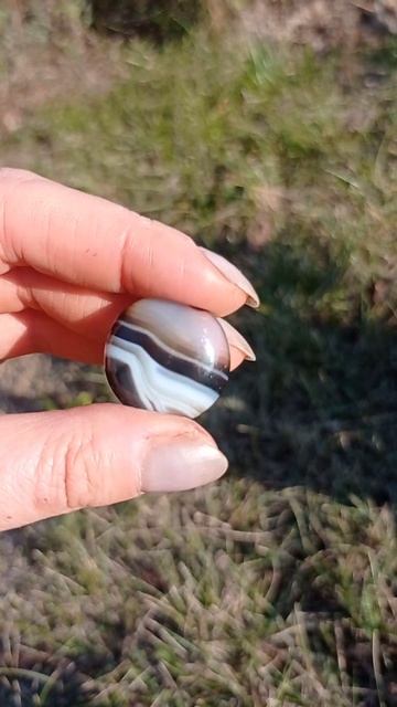 Агат круглый кабошон кабошон, красивый круглый агат