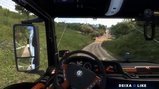 VW METEOR NO PUXE DO GRANELEIRO / HUNGRA TRANSPORTES , MAPA ROTAS BRASIL , ETS 2 1.47 , #rumoao3k смотреть онлайн