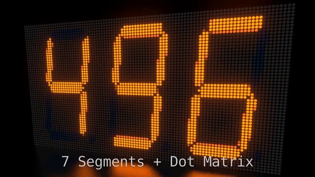 7-Segment + Dot Matrix + Ultimate Screen Shader Demo смотреть онлайн