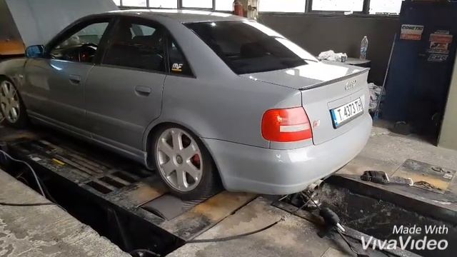 Audi S4 Launch control & Flat shift test