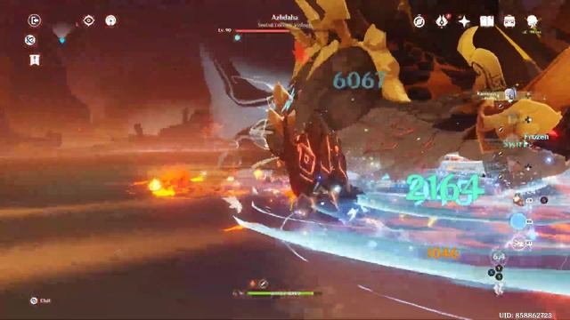 Ayaka Freeze Test: Azhdaha смотреть онлайн