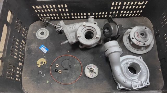 Ремонт турбины на Renault Scenik, Modus, Megane, Clio, Kangoo 1.5 dci смотреть онлайн