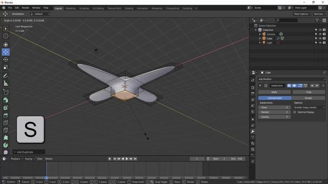 Blender 3D - MODELAGEM COM O SUBSURFACE DIVISION смотреть онлайн