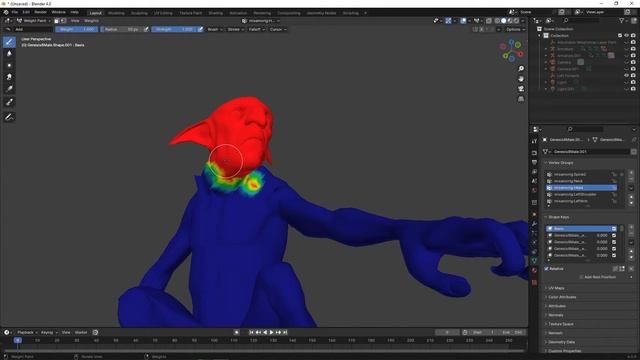 Fix Distorted Mesh from Mixamo in Blender 4.0 смотреть онлайн