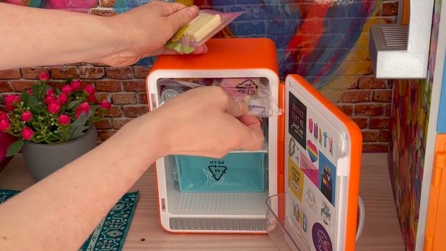 American Girl Food and Fridge Sets смотреть онлайн