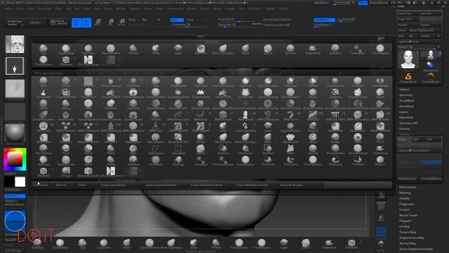 شادي العبادي | tips for zbrush alpha brushes | смотреть онлайн