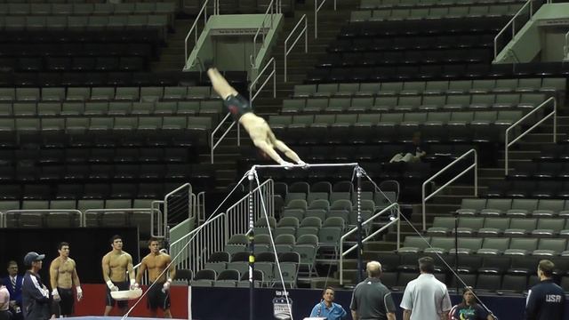 Chris Brooks - High Bar - 2012 U.S. Olympic Trials Podium Training смотреть онлайн