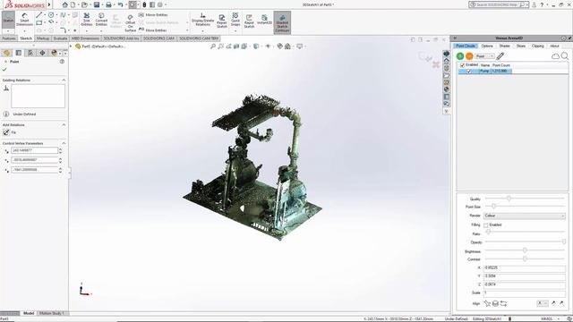 Point Clouds for SolidWorks: Origin смотреть онлайн