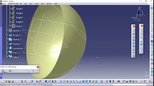 Basket Ball Design using CATIA V5|CATIA software|sports смотреть онлайн