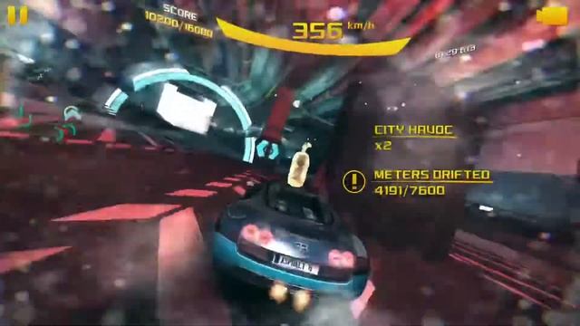 Asphalt8: Bugatti Vitesse Nevada Gatedrift смотреть онлайн