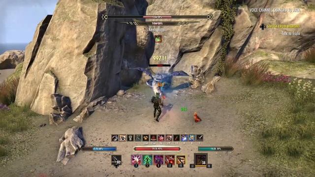 Elder scrolls online: 5.8mil DLC boss Solo!!! (Stam) смотреть онлайн