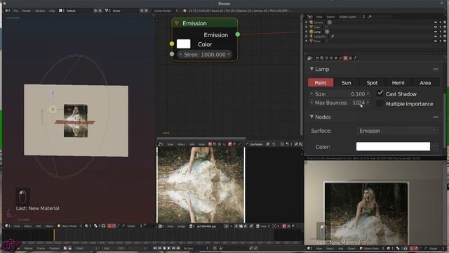 How to create an Picture Wrap in Blender | Blender смотреть онлайн