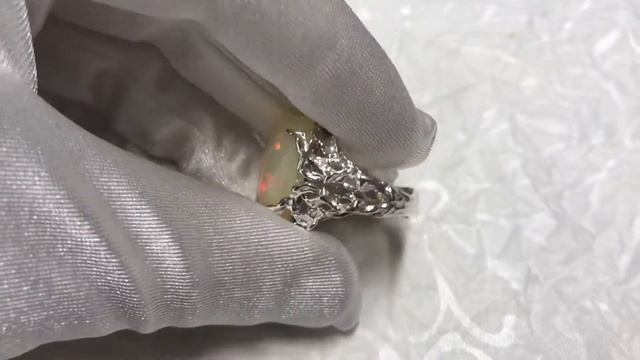 Кольцо с опалом смотреть онлайн