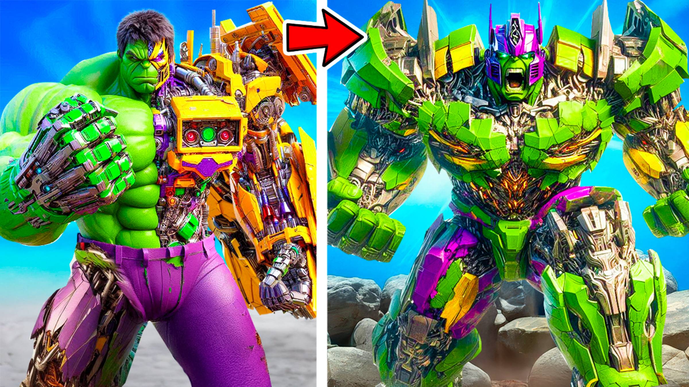 ПРОКАЧАЛ ХАЛКА В ТРАНСФОРМЕРА ХАЛКА В ГТА 5! СТАЛ ТРАНСФОРМЕРОМ В GTA 5 ОНЛАЙН смотреть онлайн