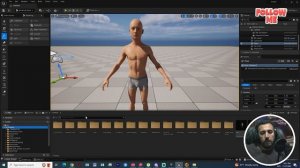 Easy cloth Simulation in unreal engine | UE Chaos cloth simulation