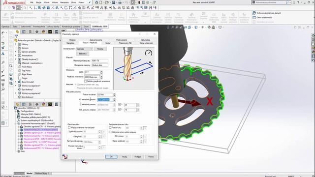 SOLIDWORKS CAM - Obróbka pierwszej części w programie i na maszynie CNC смотреть онлайн