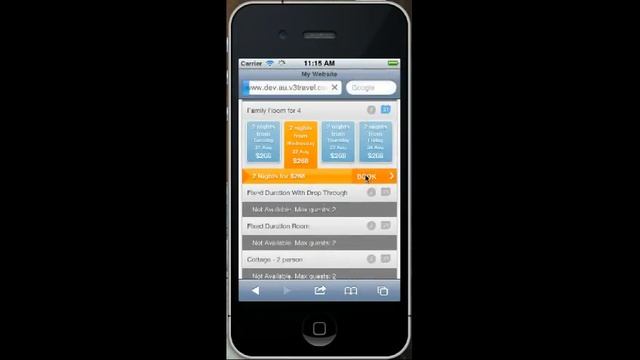 TXNZ Smart Button - Mobile Booking Pages Demo смотреть онлайн